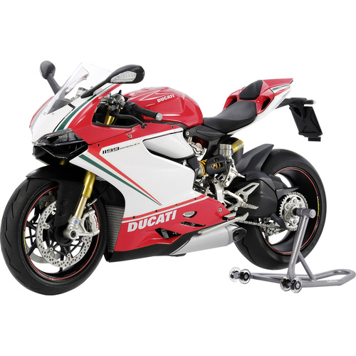 Tamiya 300114132 Ducati 1199 Panigale S Tricolore Motorradmodell Bausatz 1:12