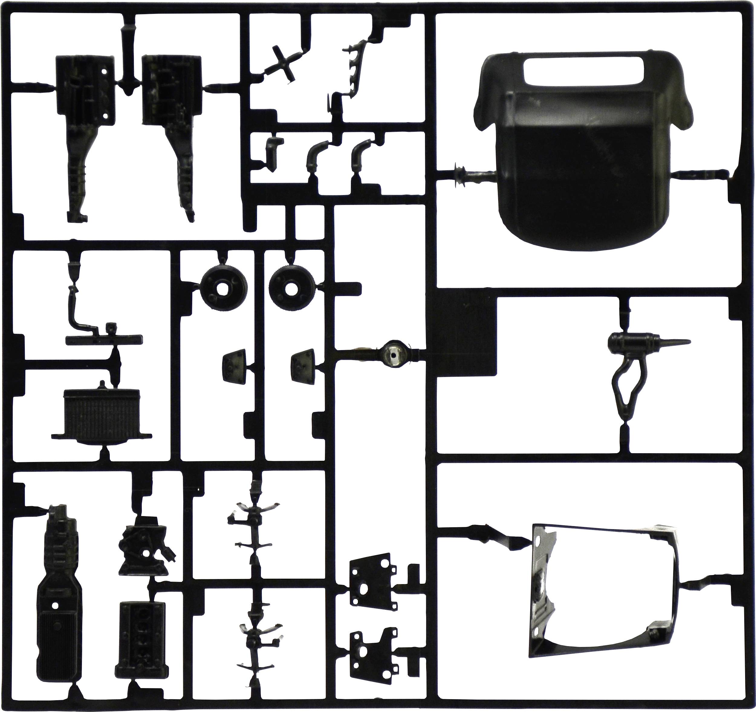 Italeri 3653 Alfa Romeo Giulietta Spider 1300 Automodell Bausatz 1:24