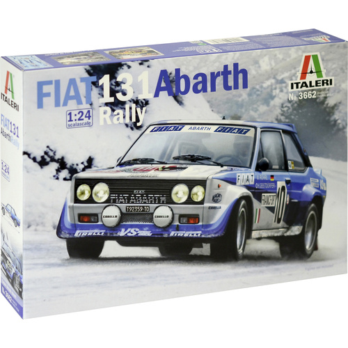 Italeri 3662 Fiat 131 Abarth Rally Automodell Bausatz 1:24
