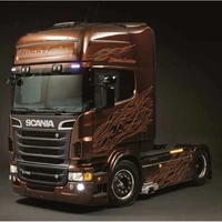 Italeri 3897 Scania R730 V8 Black Amber Truckmodell Bausatz 1:24 Italeri 3897 Scania R730 V8 Black Amber Truckmodell Bausatz 1:24