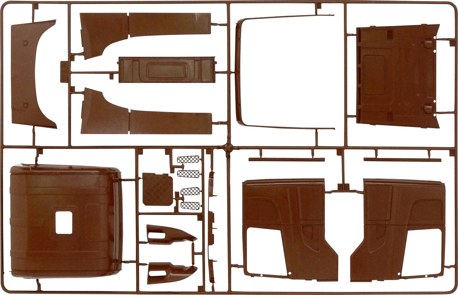 Italeri 3897 Scania R730 V8 Black Amber Truckmodell Bausatz 1:24
