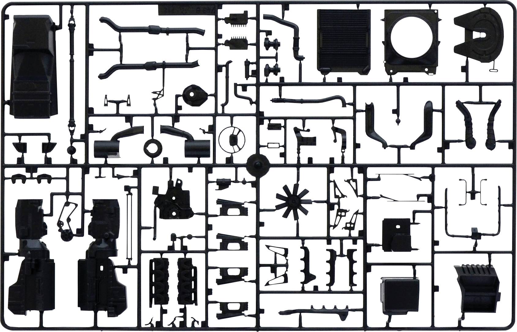 Italeri 3897 Scania R730 V8 Black Amber Truckmodell Bausatz 1:24