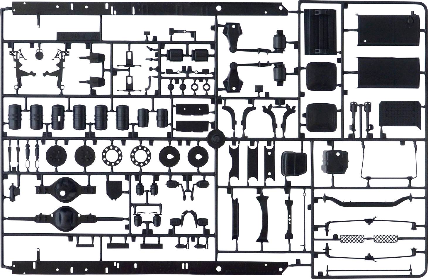 Italeri 3897 Scania R730 V8 Black Amber Truckmodell Bausatz 1:24