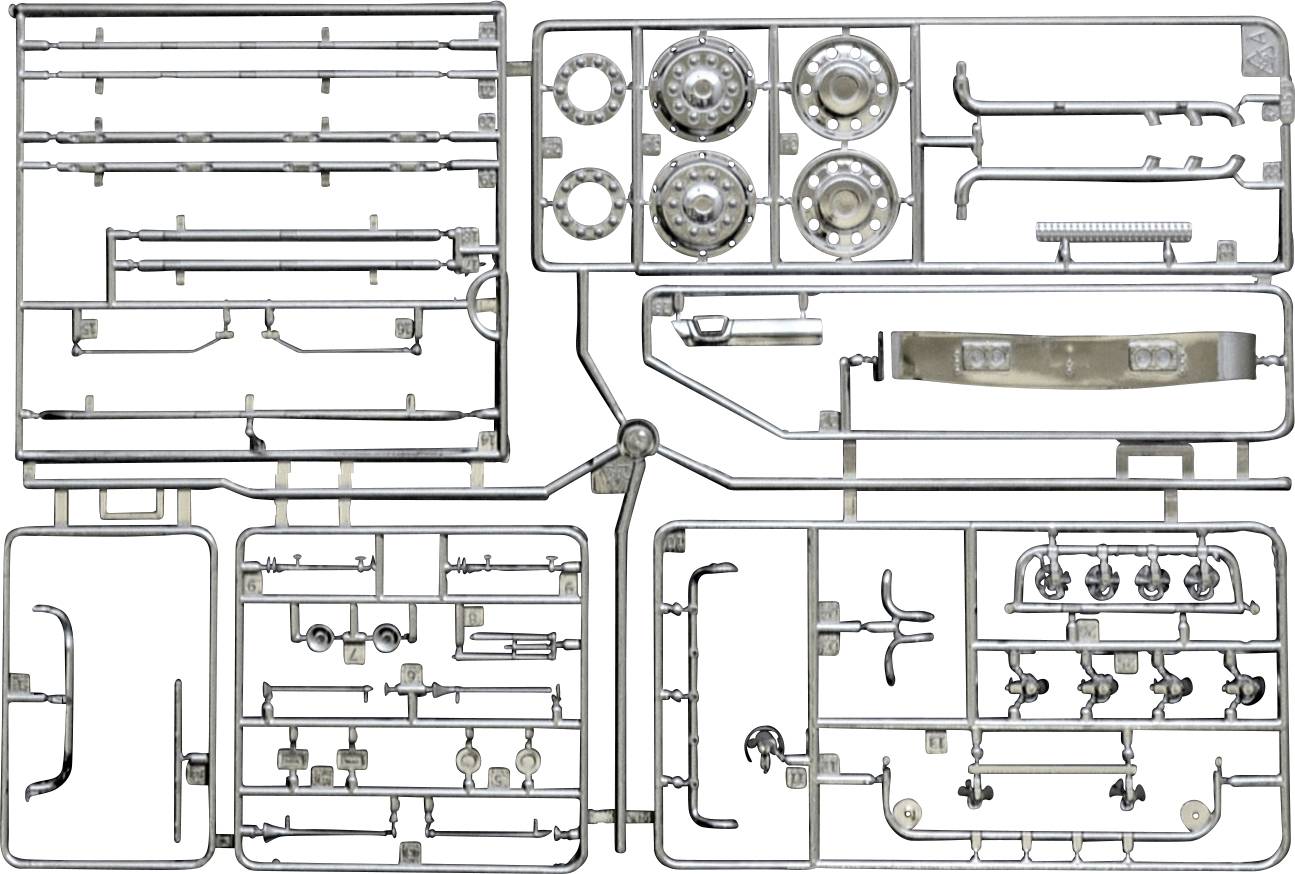 Italeri 3906 Scania R730 Streamline 4x2 Truckmodell Bausatz 1:24