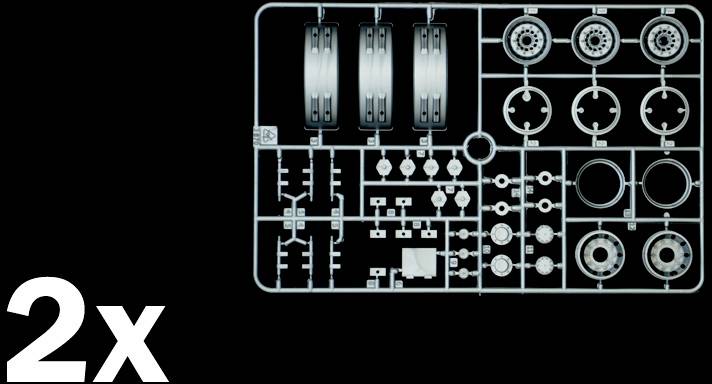 Italeri 3918 Planen-Auflieger Truckmodell Bausatz 1:24