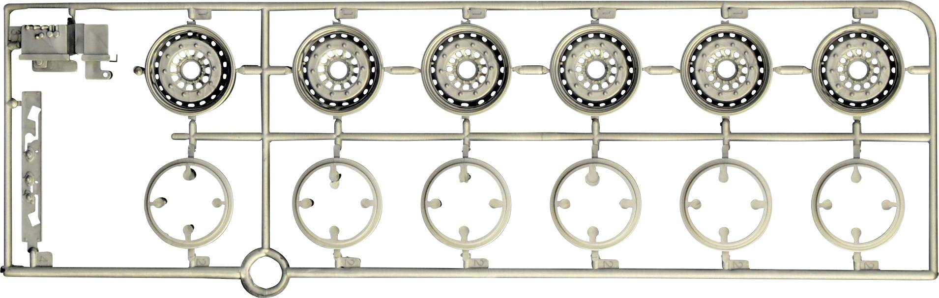 Italeri 3929 Tecnokar Trailer w/ 20ft Tank Truckmodell Bausatz 1:24