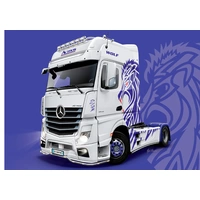 Italeri 3935 MB Actros MP4 Show GigaSpace Truckmodell Bausatz 1:24 Italeri 3935 MB Actros MP4 Show GigaSpace Truckmodell Bausatz 1:24