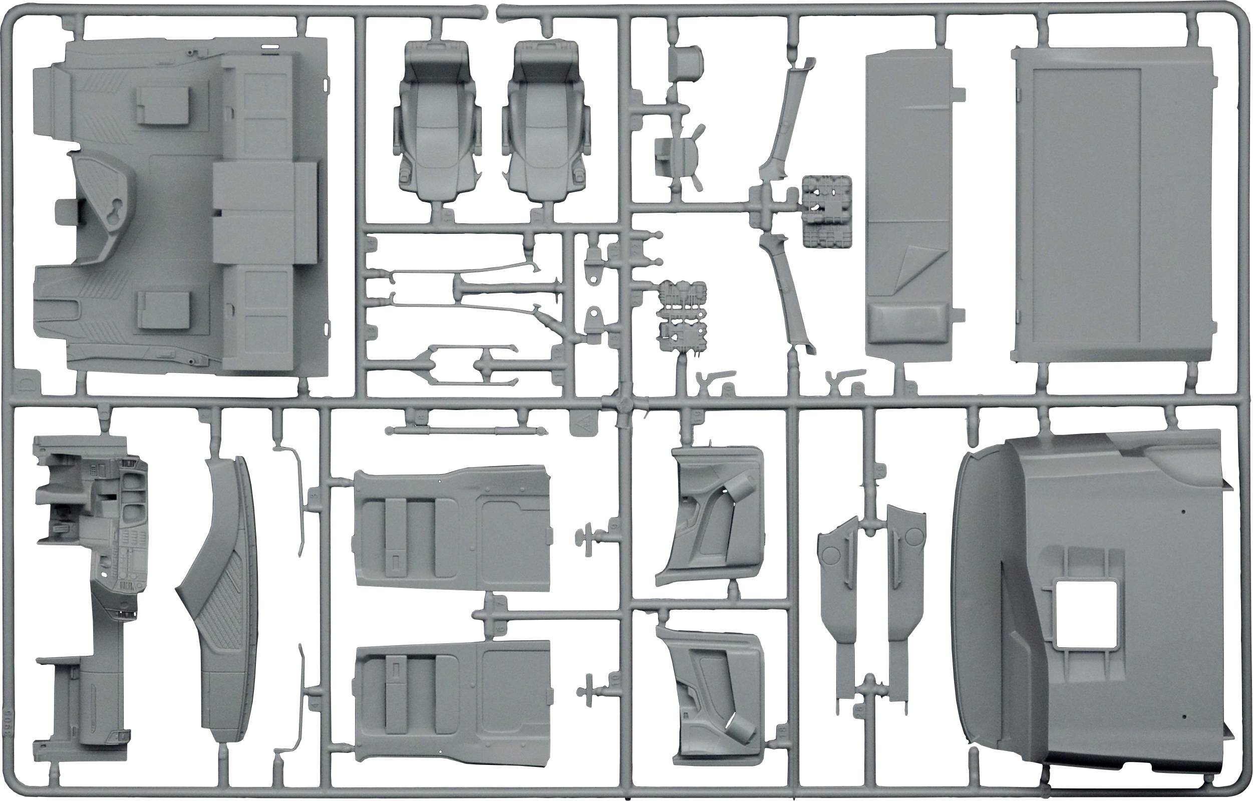 Italeri 3935 MB Actros MP4 Show GigaSpace Truckmodell Bausatz 1:24
