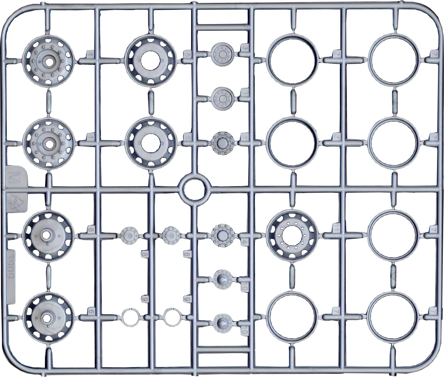 Italeri 3935 MB Actros MP4 Show GigaSpace Truckmodell Bausatz 1:24
