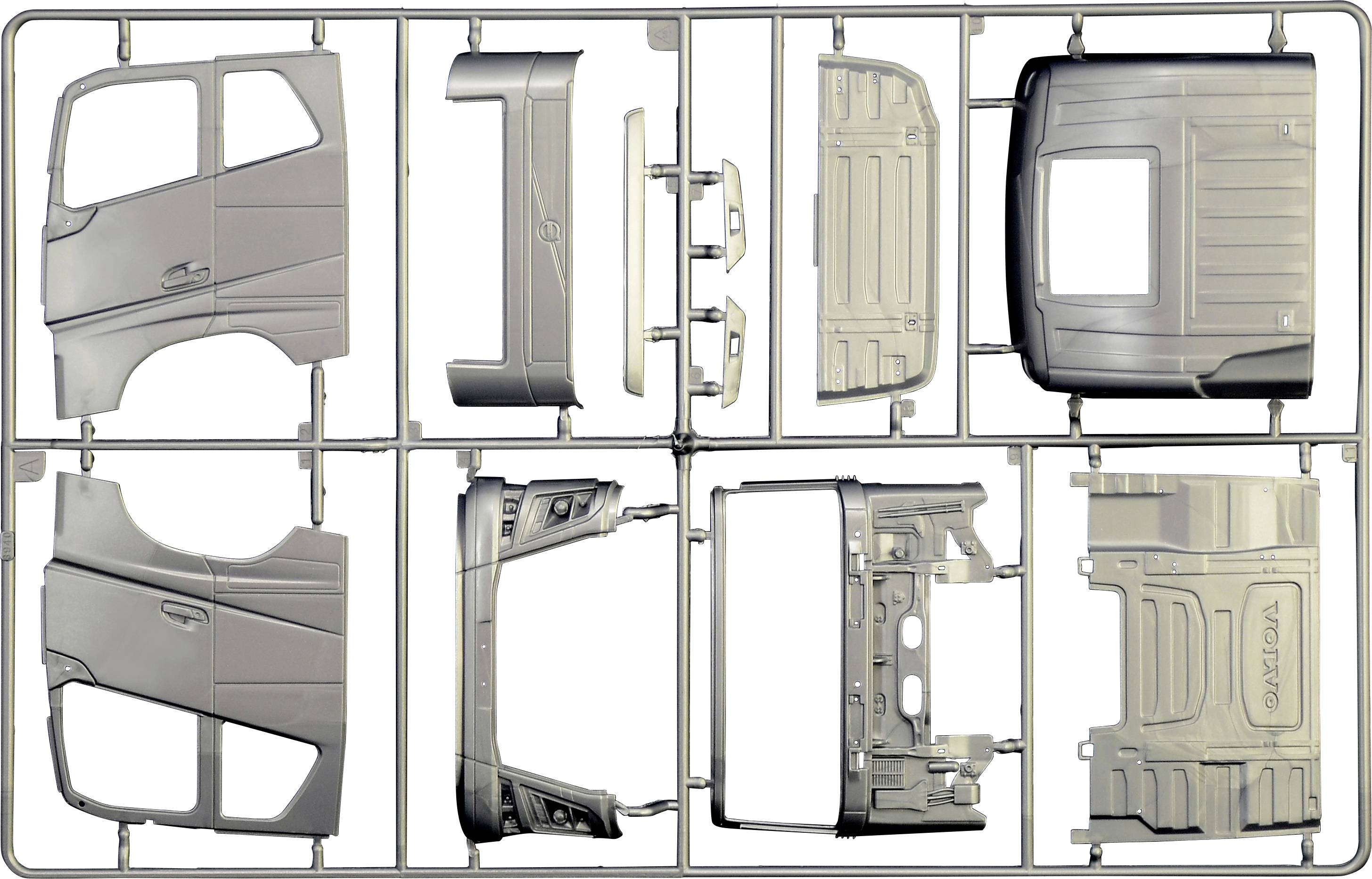 Italeri 3940 Volvo FH4 Globetrotter XL Truckmodell Bausatz 1:24