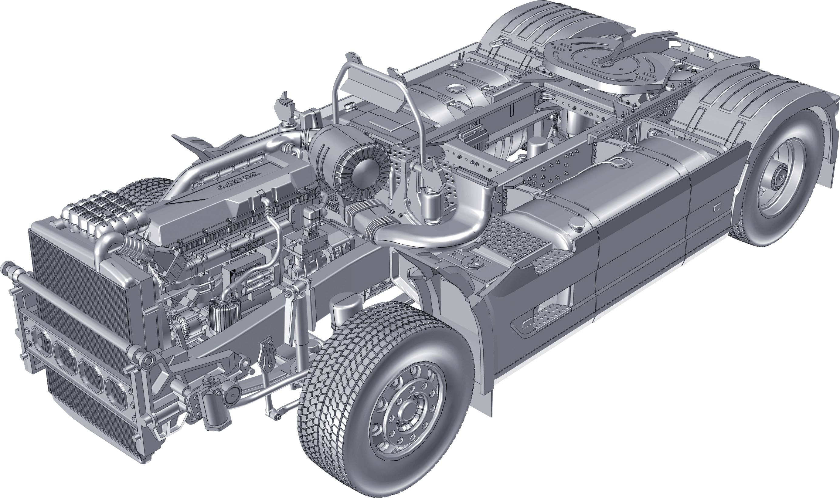 Italeri 3940 Volvo FH4 Globetrotter XL Truckmodell Bausatz 1:24