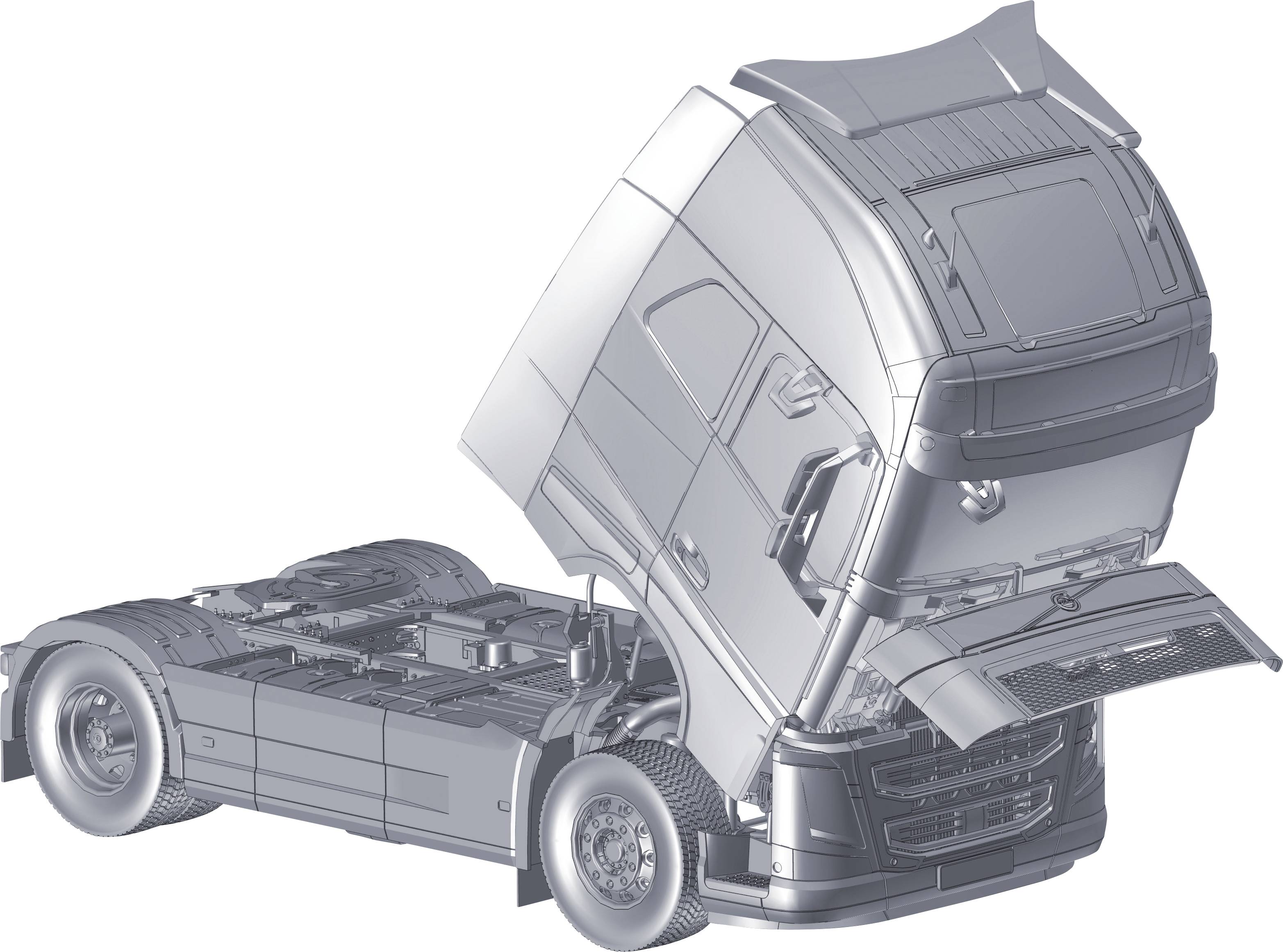 Italeri 3940 Volvo FH4 Globetrotter XL Truckmodell Bausatz 1:24