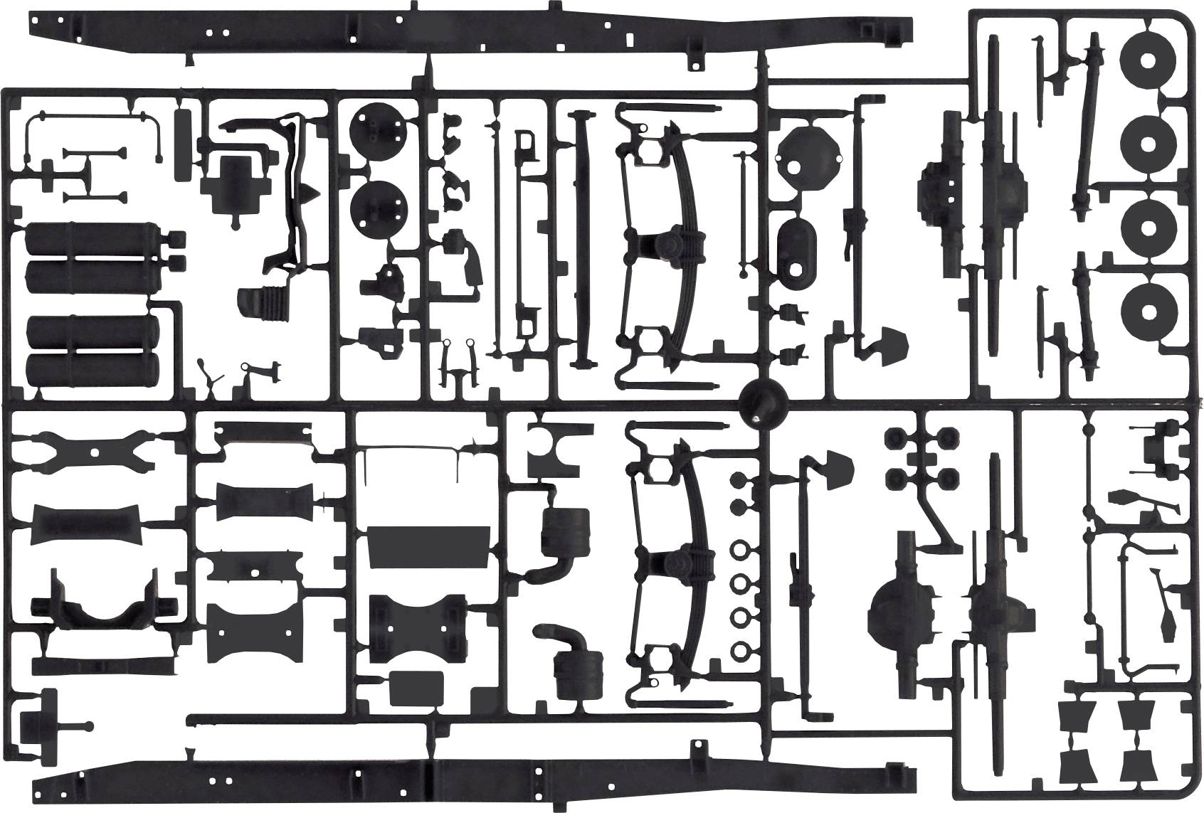 Italeri 3943 Mercedes-Benz 2238 6x4 Truckmodell Bausatz 1:24