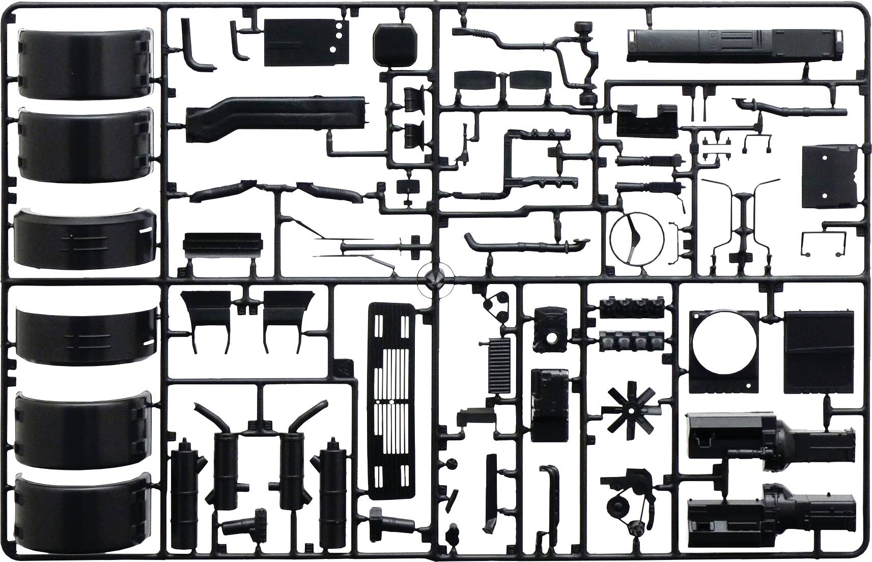 Italeri 3943 Mercedes-Benz 2238 6x4 Truckmodell Bausatz 1:24