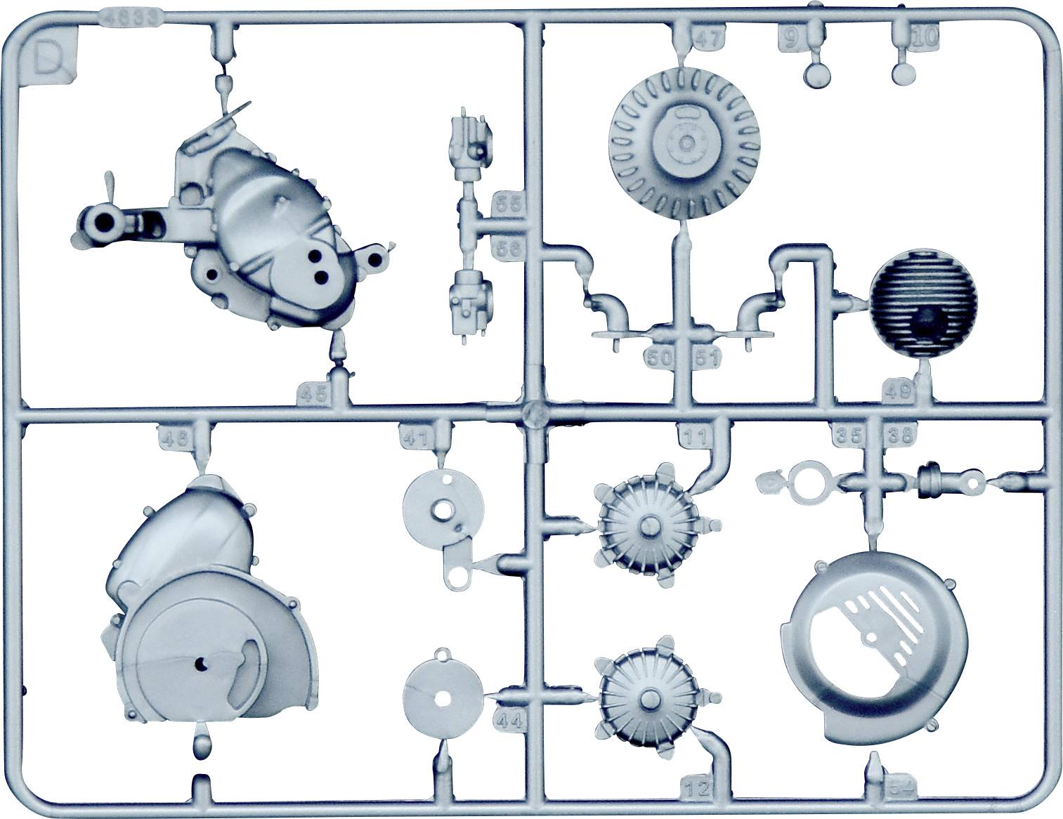 Italeri 4633 Vespa 125 "Primavera" Motorradmodell Bausatz 1:9