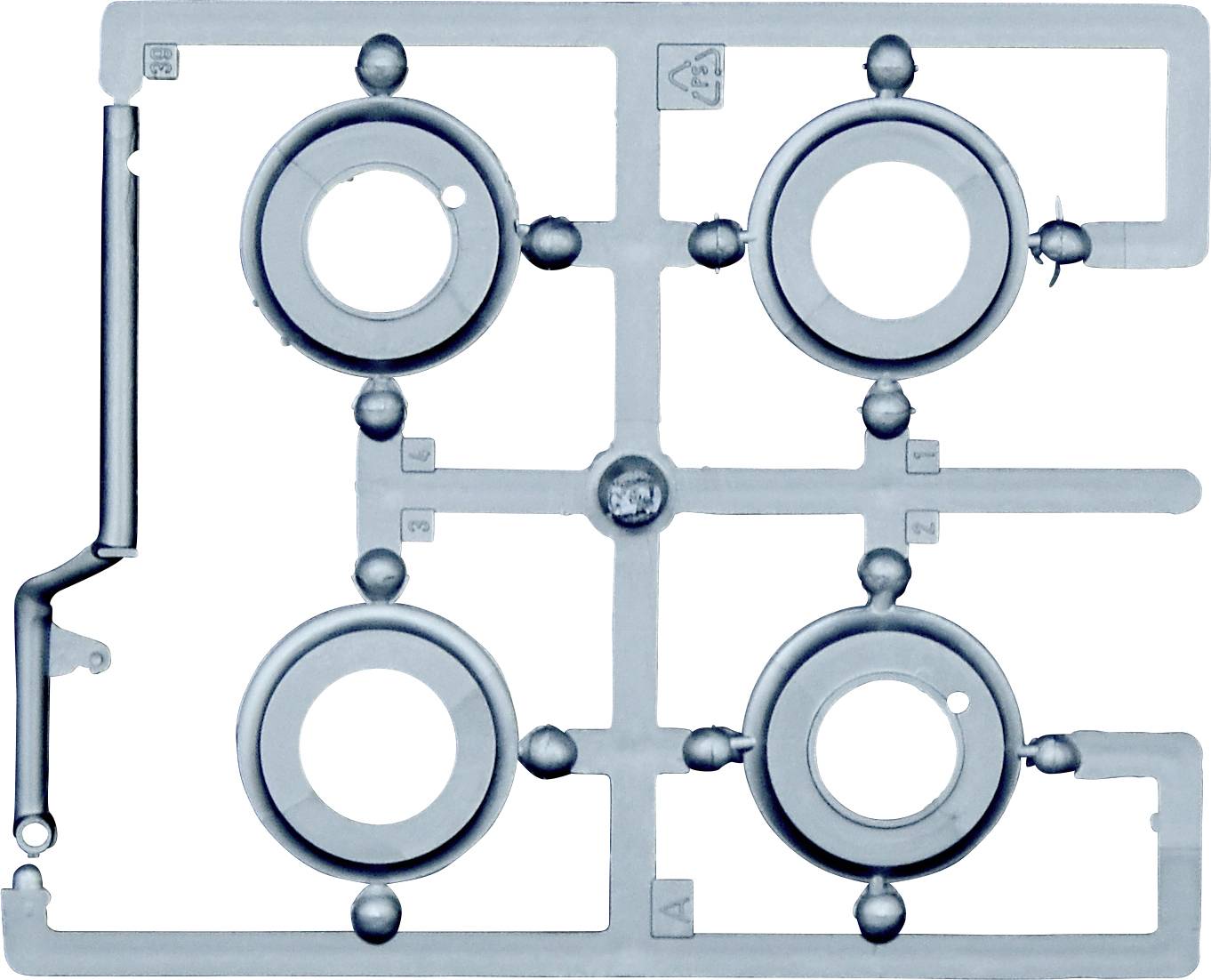 Italeri 4633 Vespa 125 "Primavera" Motorradmodell Bausatz 1:9
