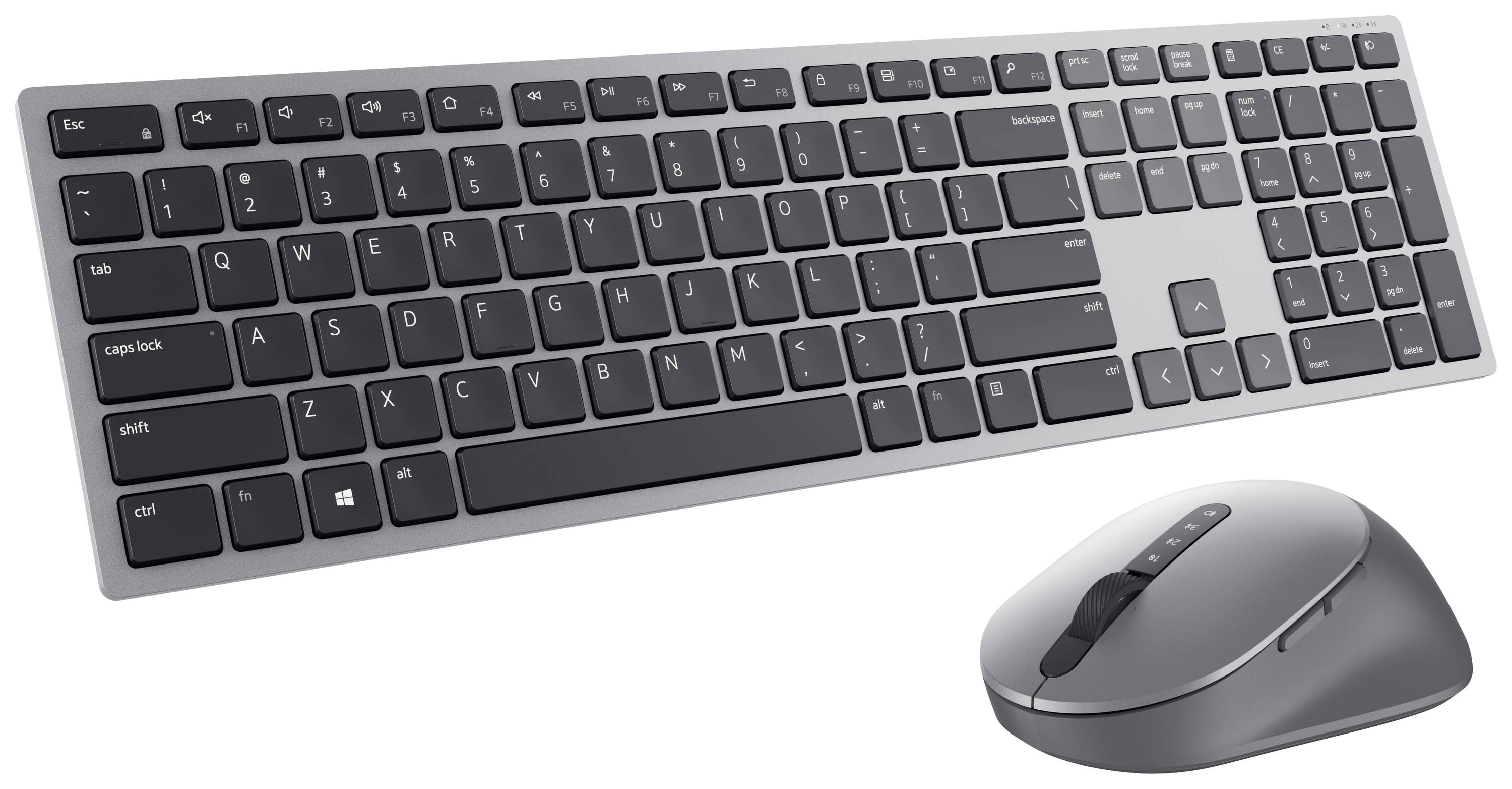 Dell Premier KM7321W Funk, Bluetooth® Tastatur, Maus-Set Deutsch, QWERTZ Titan