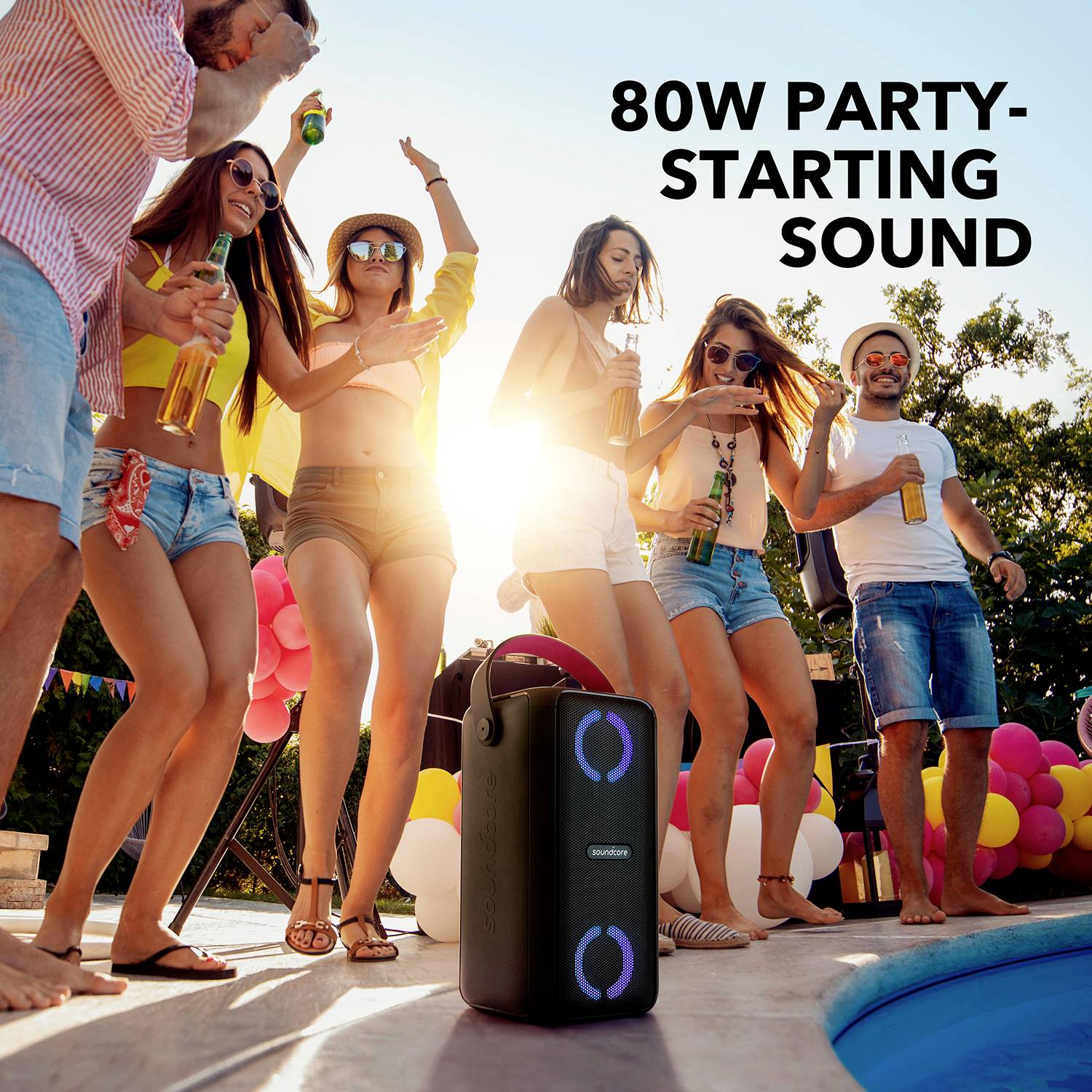 Anker Soundcore Rave Mega Bluetooth® Lautsprecher Schwarz