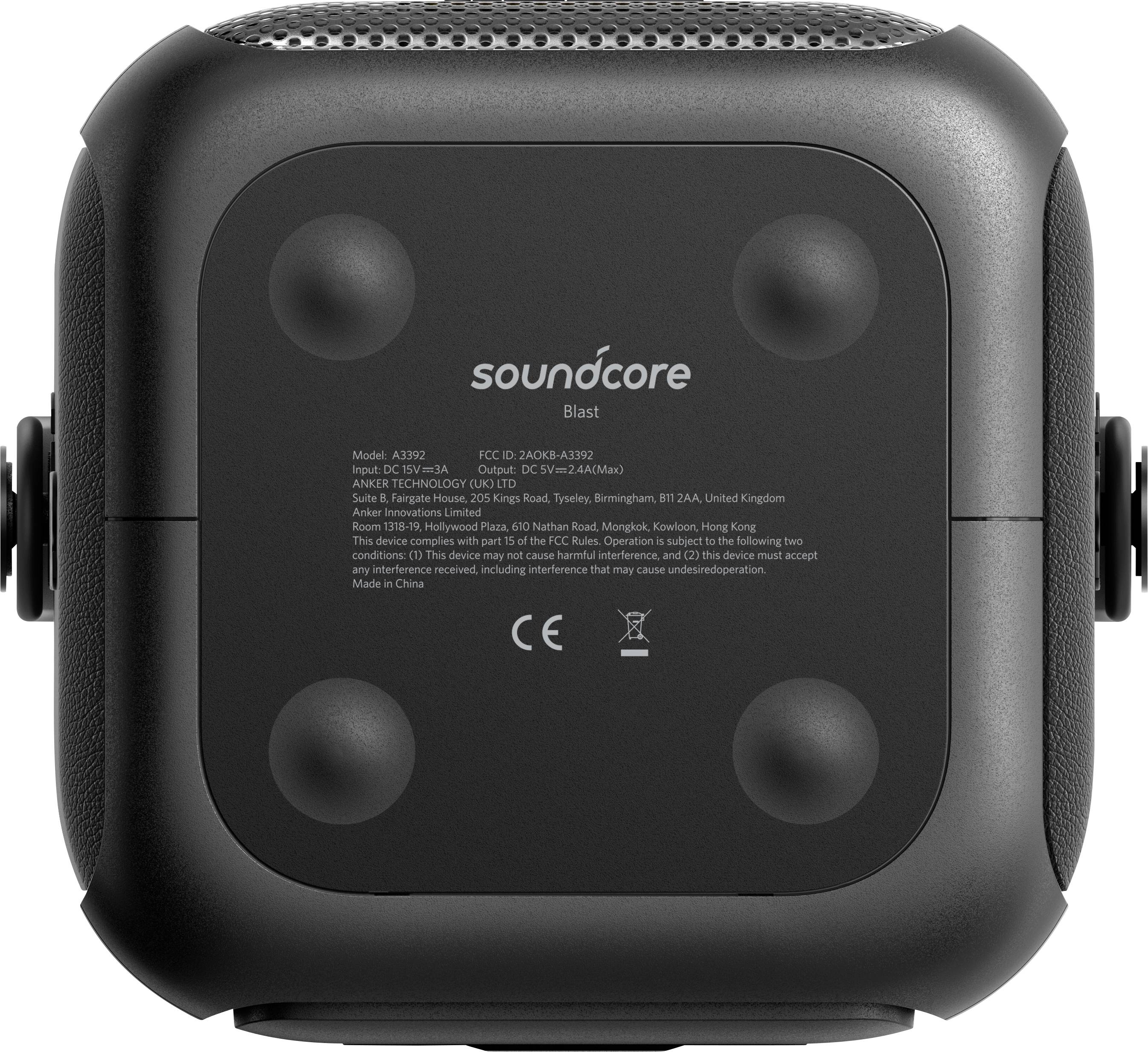 Anker Soundcore Rave Mega Bluetooth® Lautsprecher Schwarz