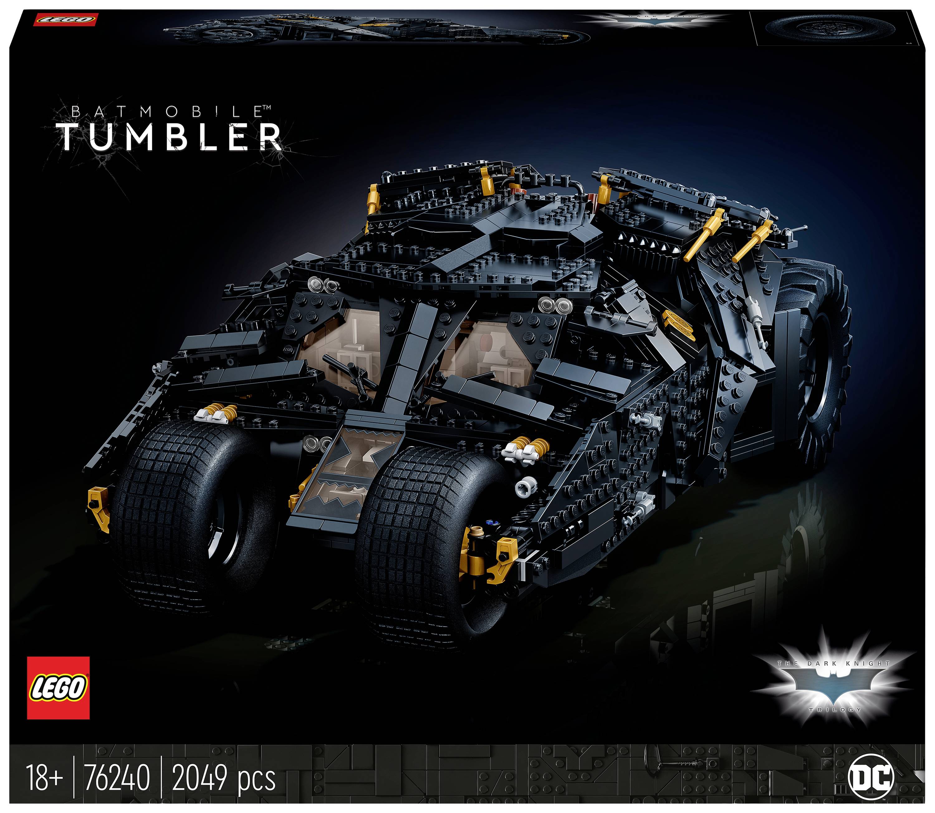 76240 LEGO® DC COMICS SUPER HEROES Batmobile™ Tumbler