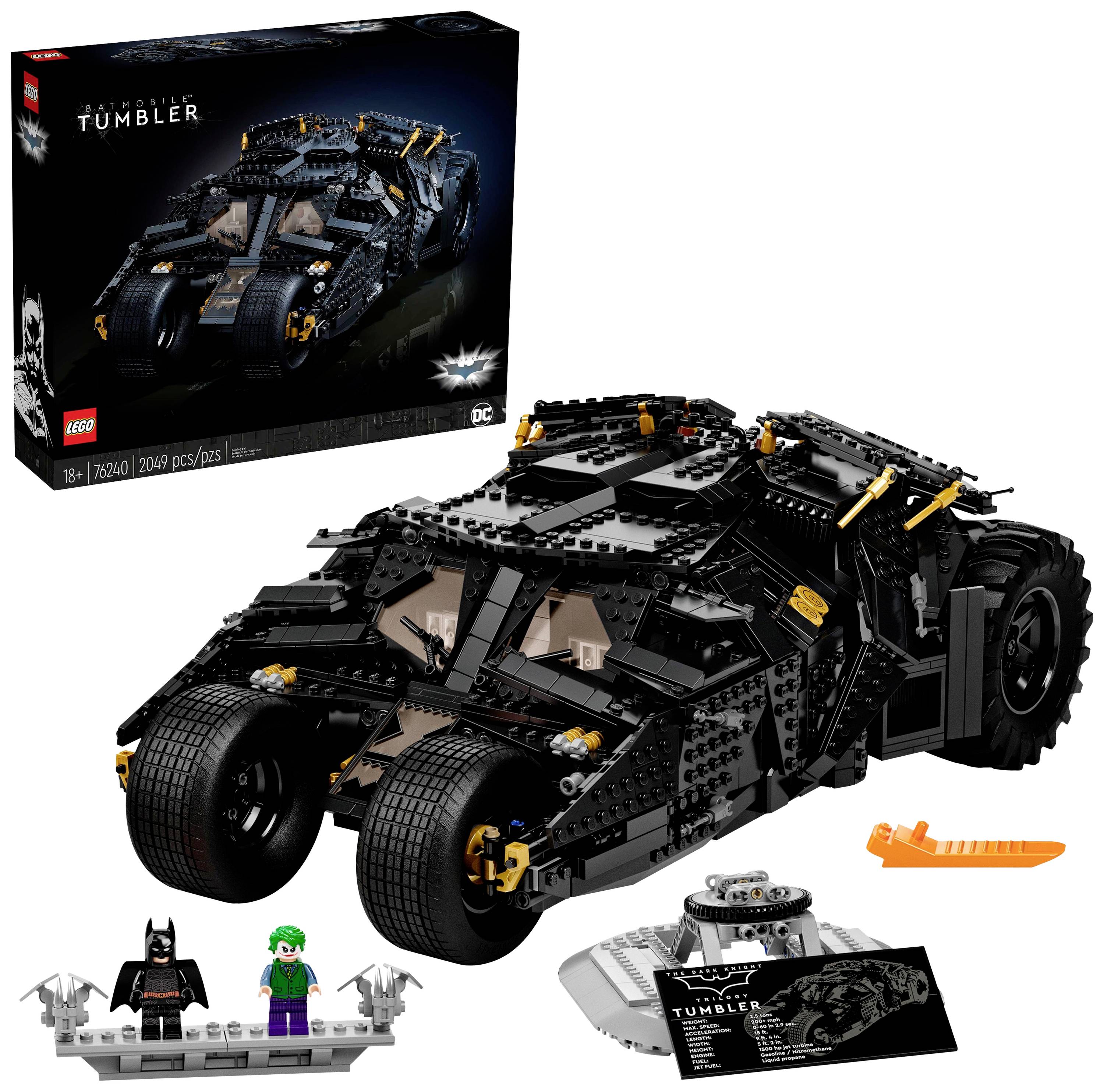 76240 LEGO® DC COMICS SUPER HEROES Batmobile™ Tumbler
