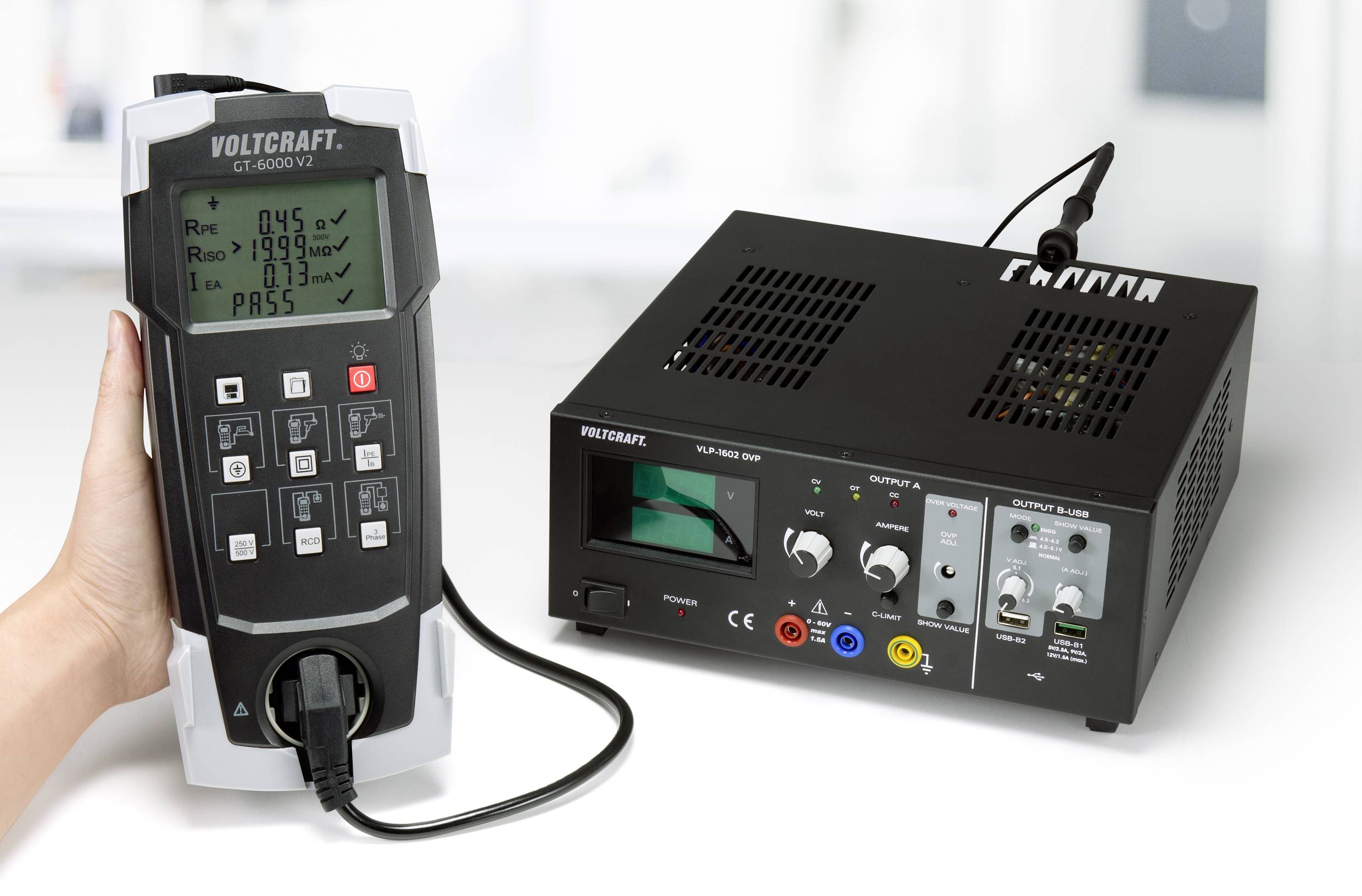 VOLTCRAFT GT-6000 V2 Gerätetester