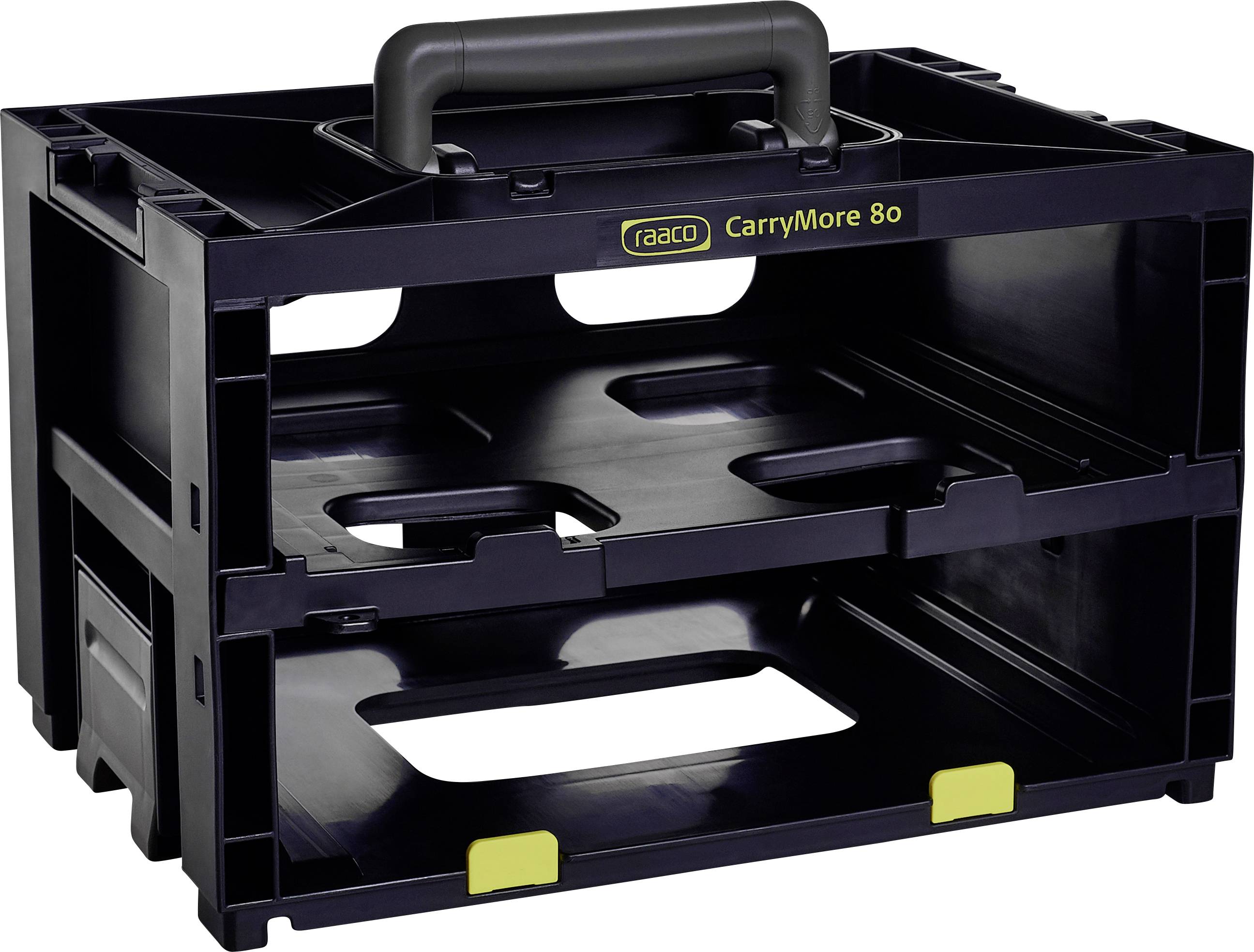 Raaco CarryMore 80 Sortimentskoffer (B x H x T) 386 x 241 x 278 mm Inhalt 1 St.