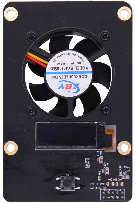 Allnet SATA NAS HAT Top Board Erweiterungsmodul Passend für (Entwicklungskits): Rock Pi