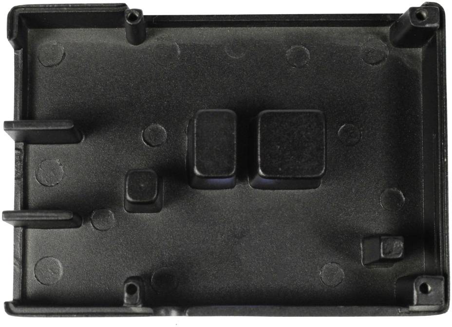 Allnet Aluminiumgehäuse Passend für (Entwicklungskits): Raspberry Pi® inkl. passiven Kühler Schwarz