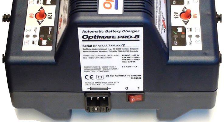 Optimate PRO-8 TS44 Automatikladegerät 12 V, 6 V 1 A