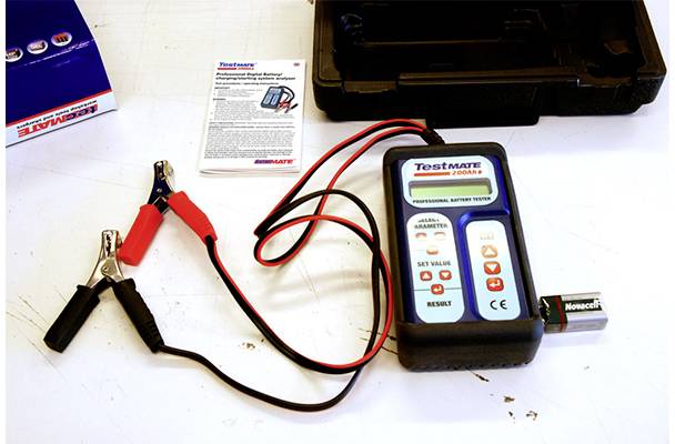 Optimate Optimate TESTMATE AUTO Kfz-Batterietester 12 V Akkutest 30 cm x 20 cm x 8.5 cm