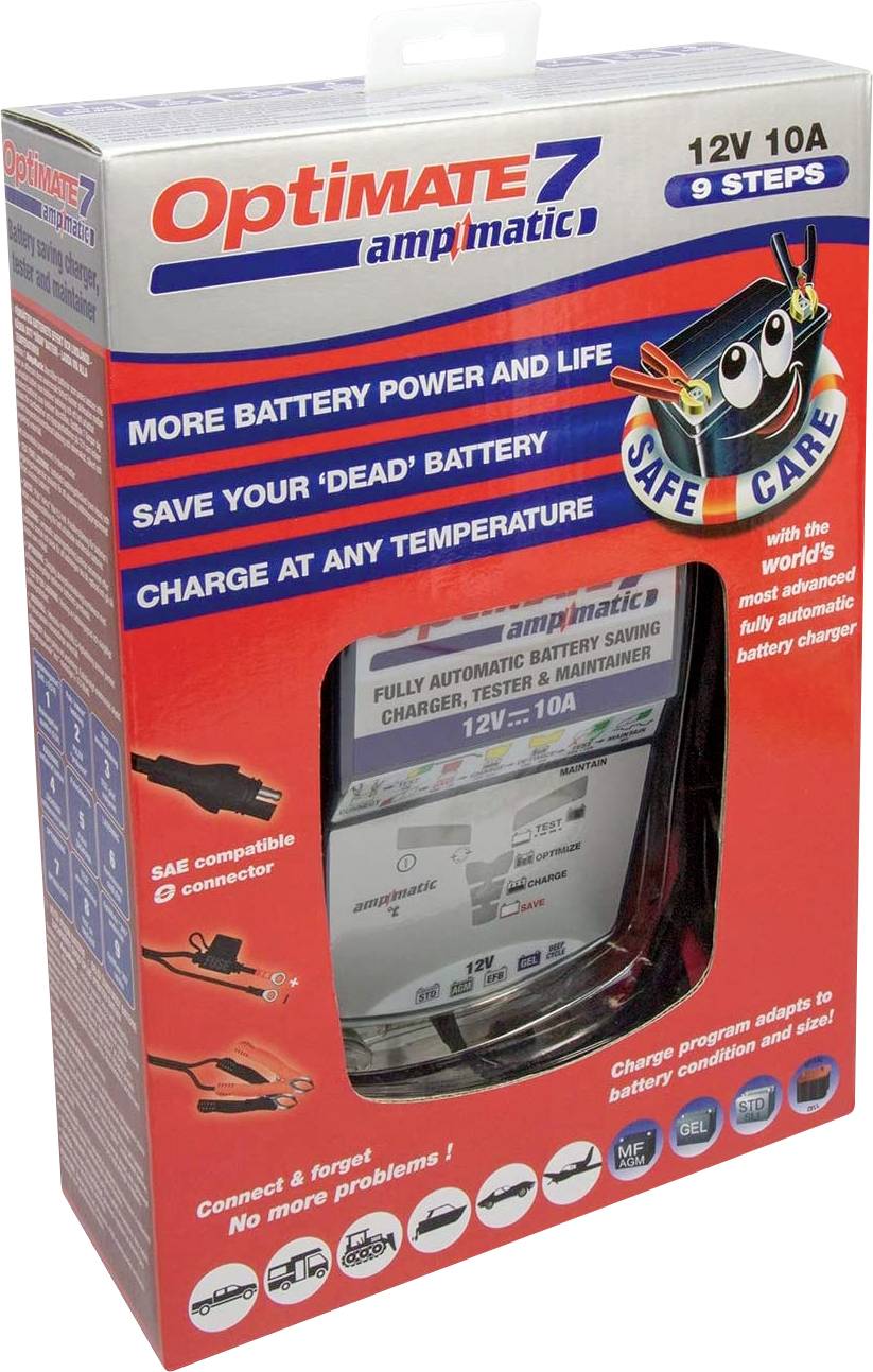 Optimate 7 AMPMATIC TM254 Automatikladegerät 12 V 10 A