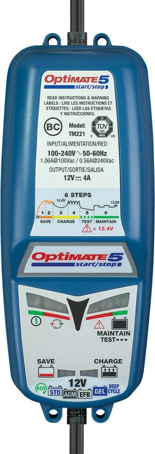 Optimate TM220-4A TM220-4A Automatikladegerät 12 V 4 A