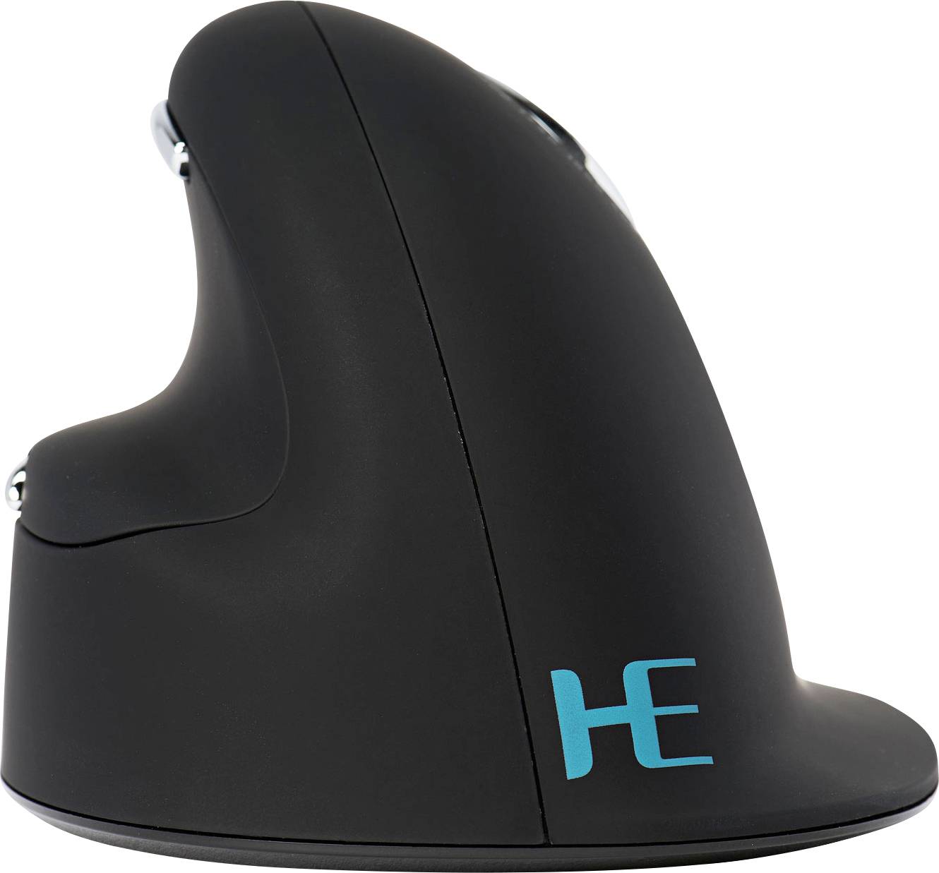 R-GO Tools HE (RGOHELAWL) Ergonomische Maus Funk Größe: L Optisch Schwarz/Silber 5 Tasten 2500 dpi