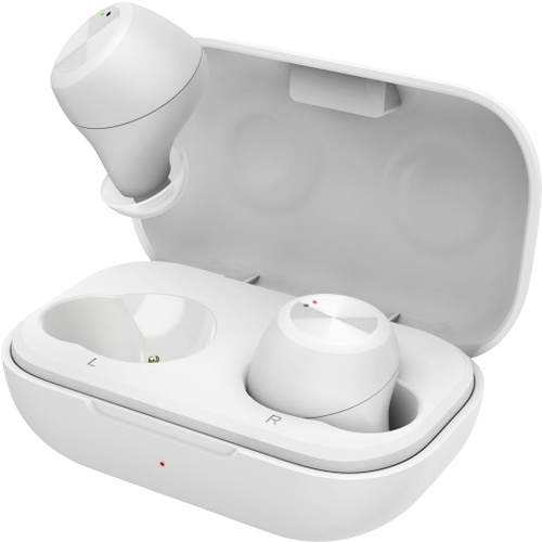 Thomson WEAR7701 In Ear Kopfhörer Bluetooth® Weiß Headset, Touch-Steuerung, Wasserabweisend