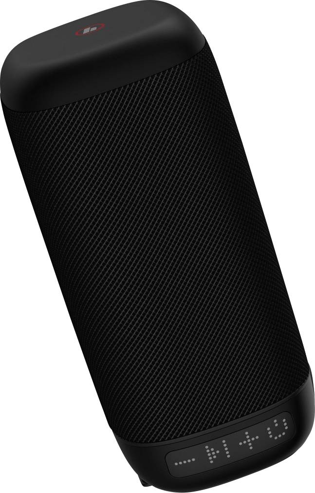 Hama Tube 2.0 Bluetooth® Lautsprecher Freisprechfunktion Schwarz