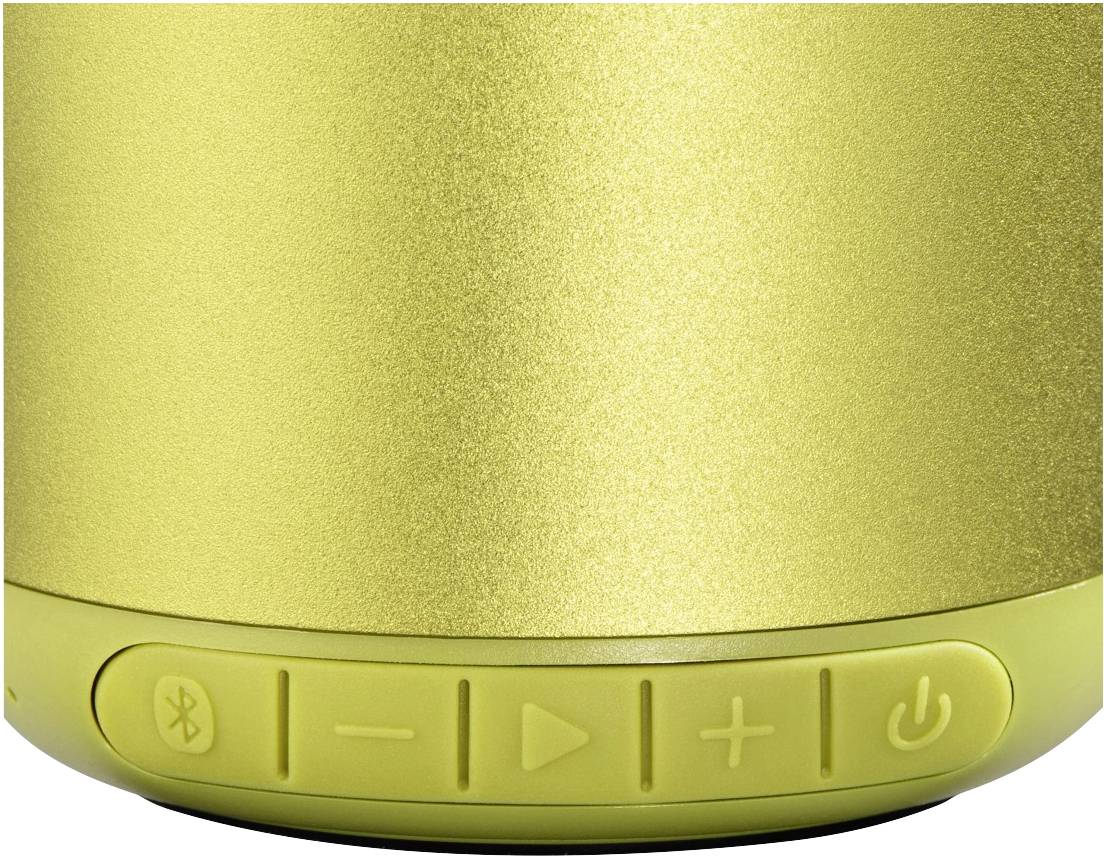 Hama Drum 2.0 Bluetooth® Lautsprecher Freisprechfunktion Gelbgrün
