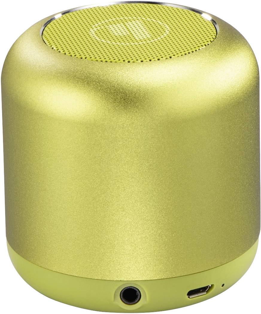 Hama Drum 2.0 Bluetooth® Lautsprecher Freisprechfunktion Gelbgrün