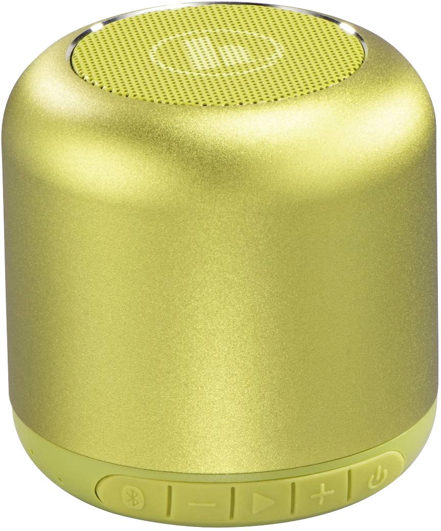 Hama Drum 2.0 Bluetooth® Lautsprecher Freisprechfunktion Gelbgrün