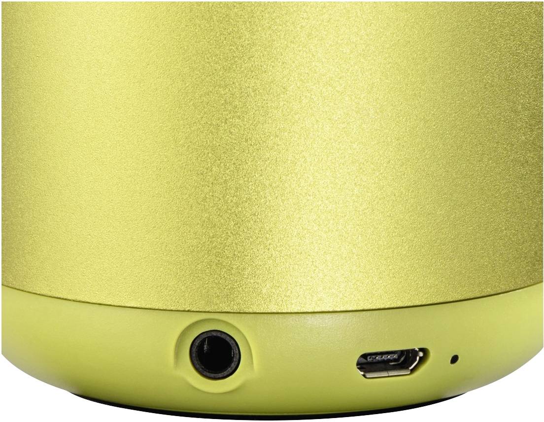 Hama Drum 2.0 Bluetooth® Lautsprecher Freisprechfunktion Gelbgrün