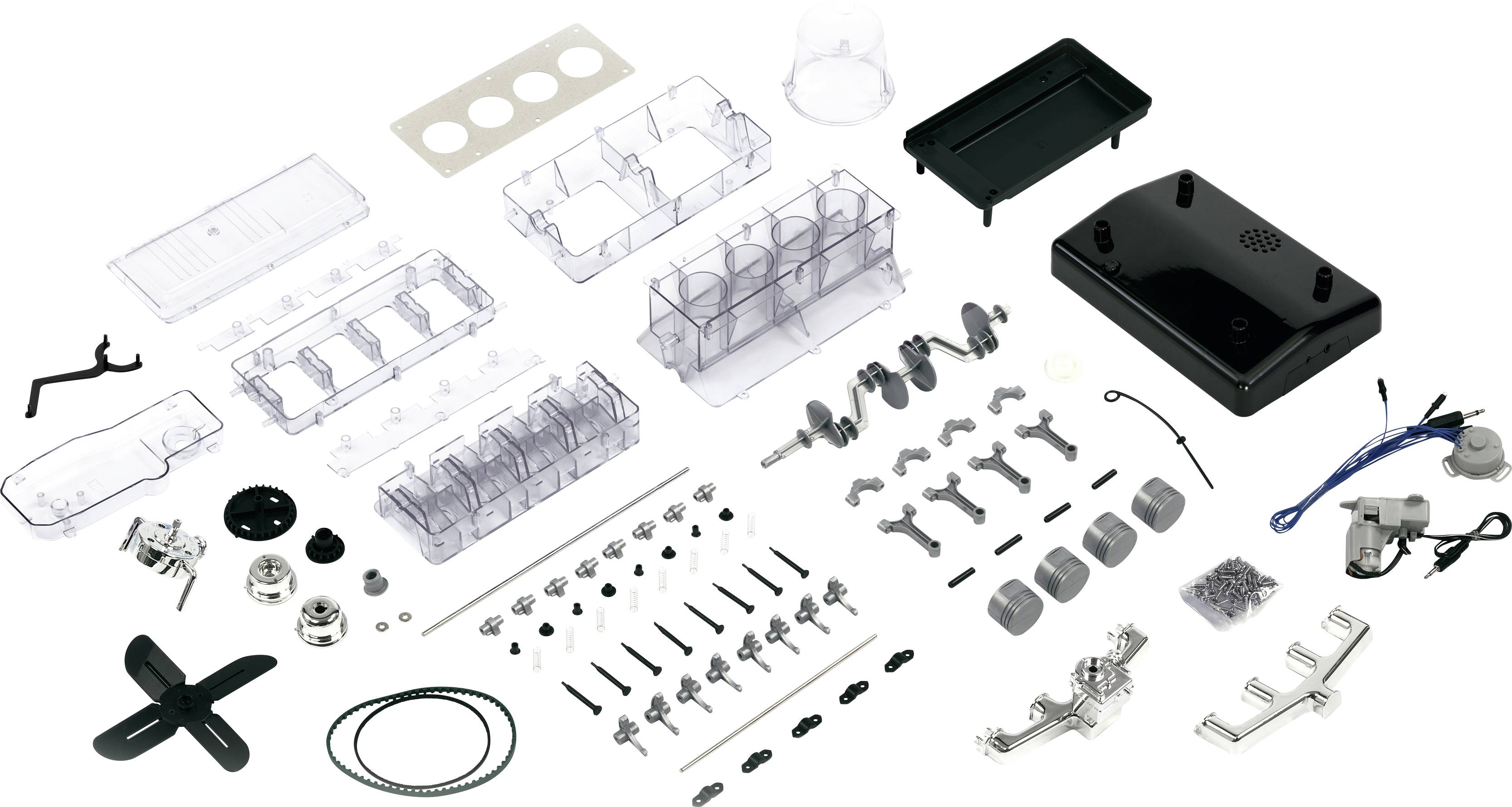 FRANZIS Verlag 4-Zylinder-Motor 67175 Bausatz ab 14 Jahre