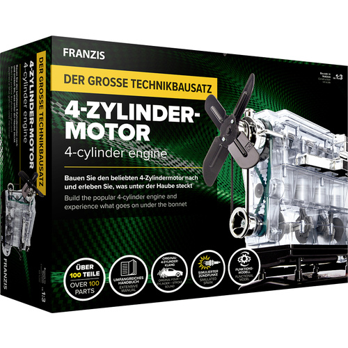 Franzis Verlag 4-Zylinder-Motor 67175 Bausatz ab 14 Jahre