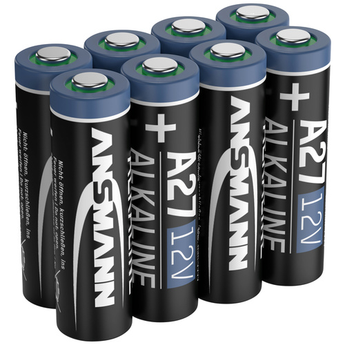 Ansmann A27 Spezial-Batterie 27 A Alkali-Mangan 12 V 8 St.
