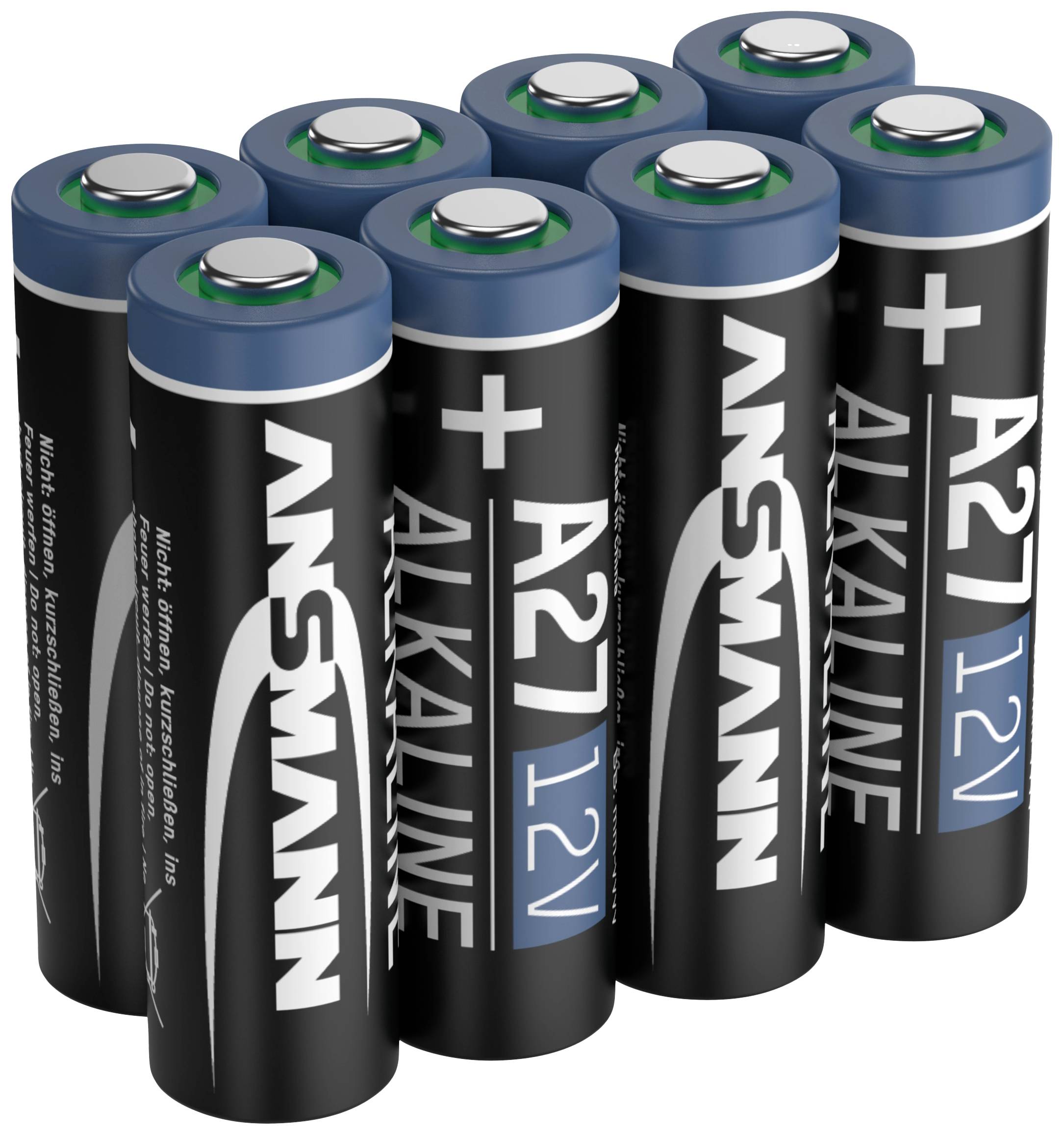 Ansmann A27 Spezial-Batterie 27 A Alkali-Mangan 12 V 8 St.