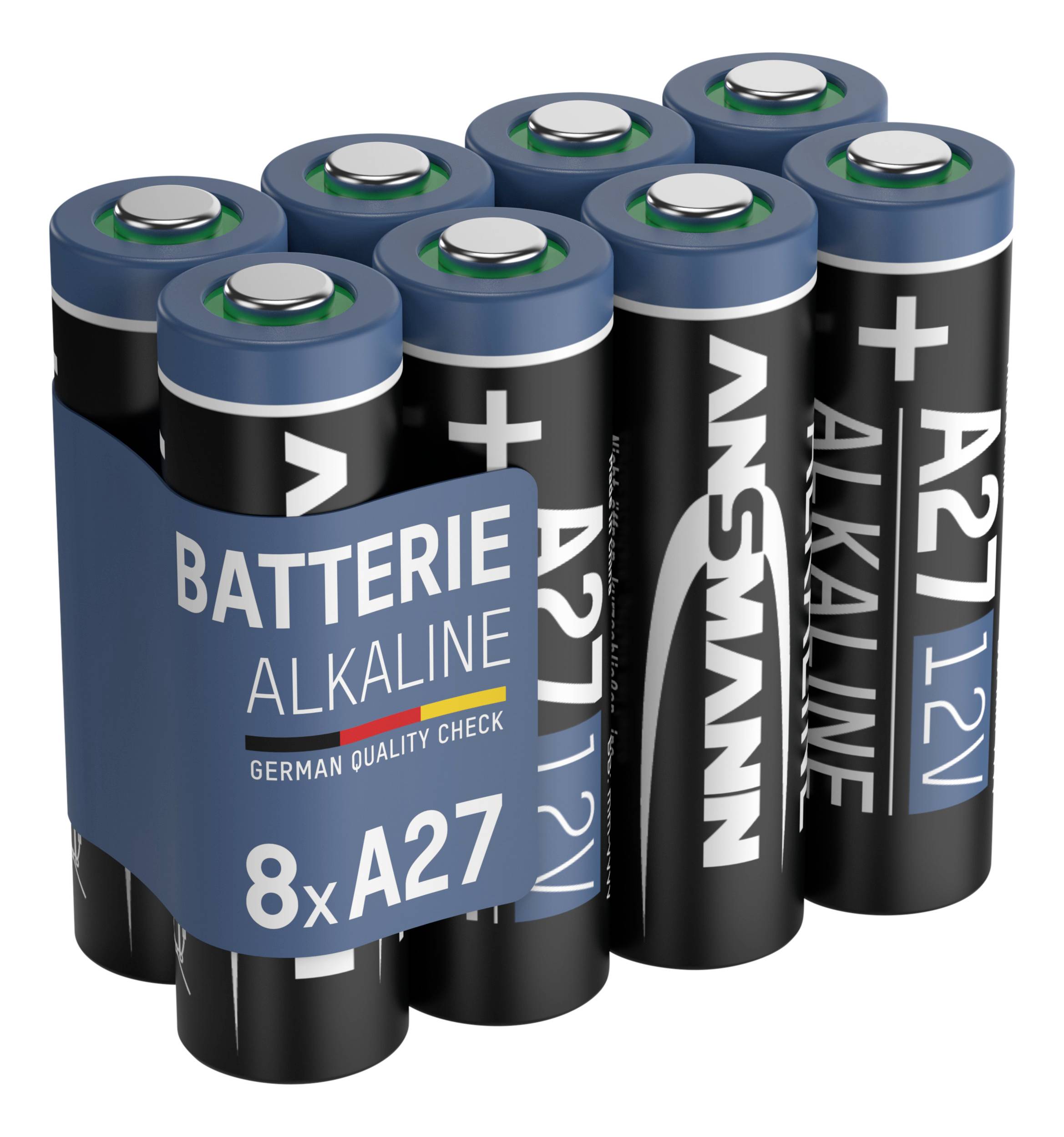 Ansmann A27 Spezial-Batterie 27A Alkali-Mangan 12V 8St.