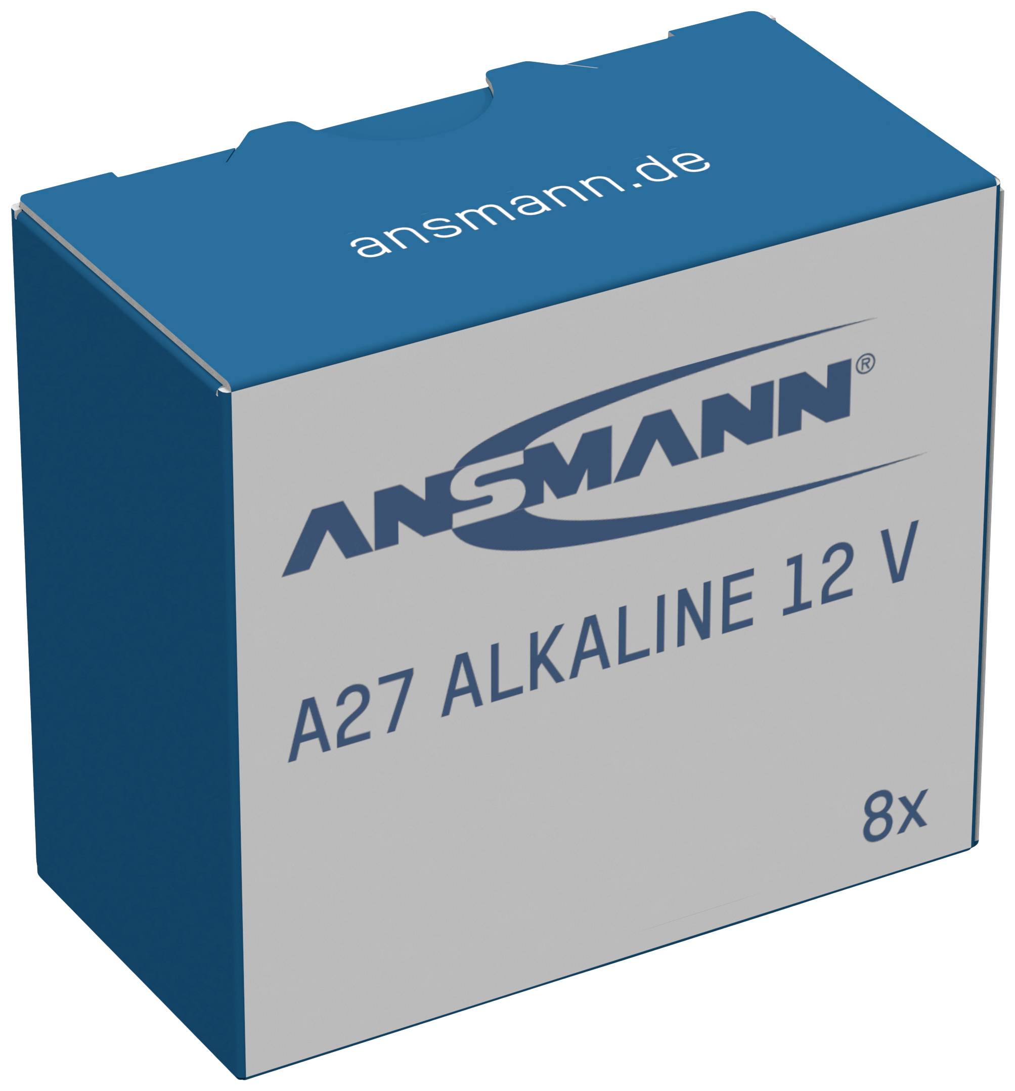 Ansmann A27 Spezial-Batterie 27A Alkali-Mangan 12V 8St.