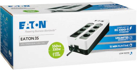 Eaton 3S550D USV-Anlage 550 VA