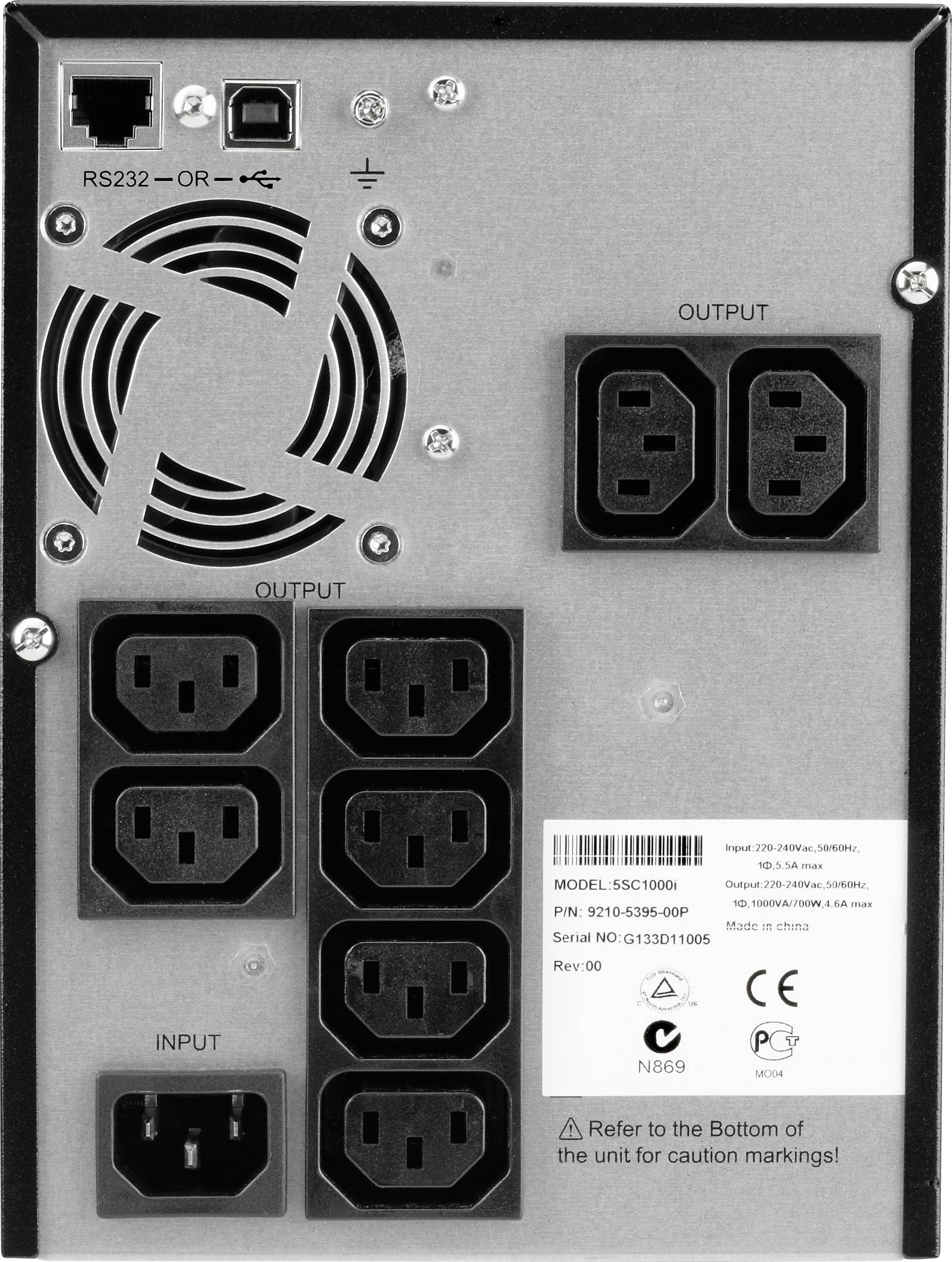 Eaton 5SC1000I USV-Anlage 1000 VA