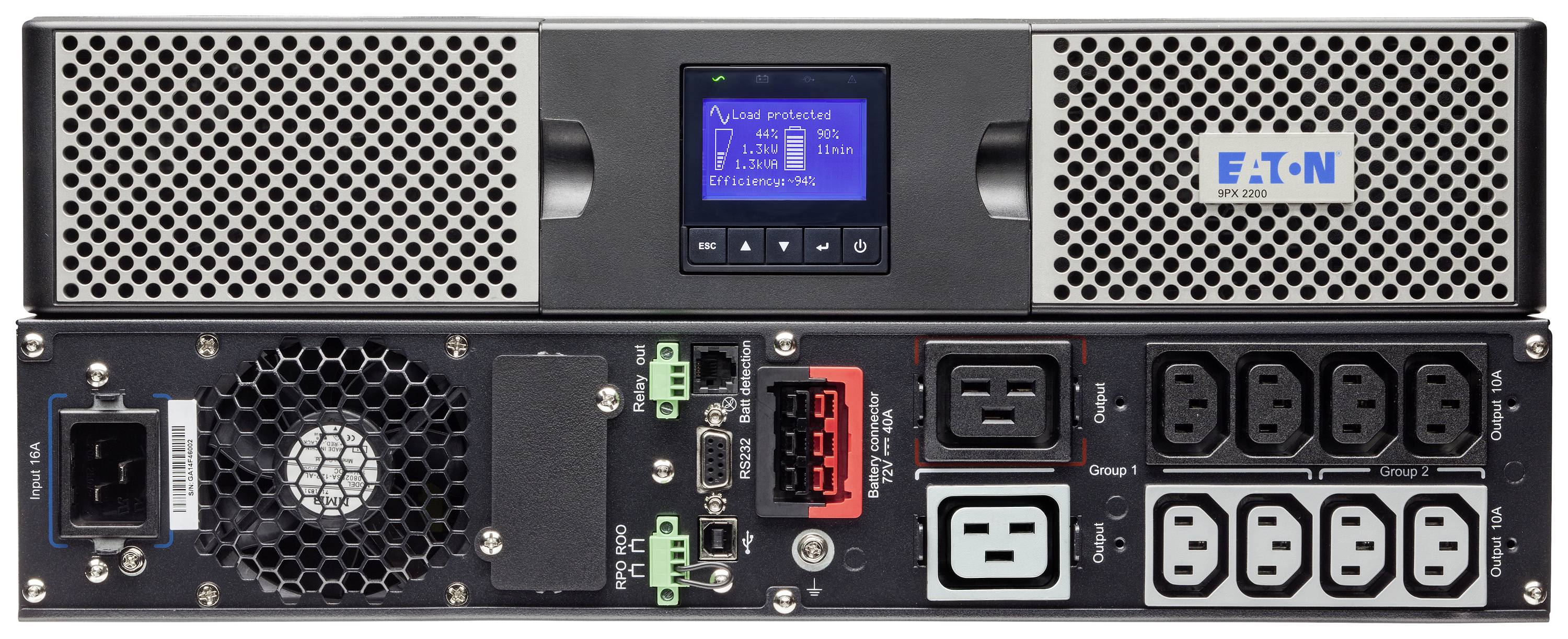 Eaton 9PX2200IRTN 19 Zoll USV 2200 VA