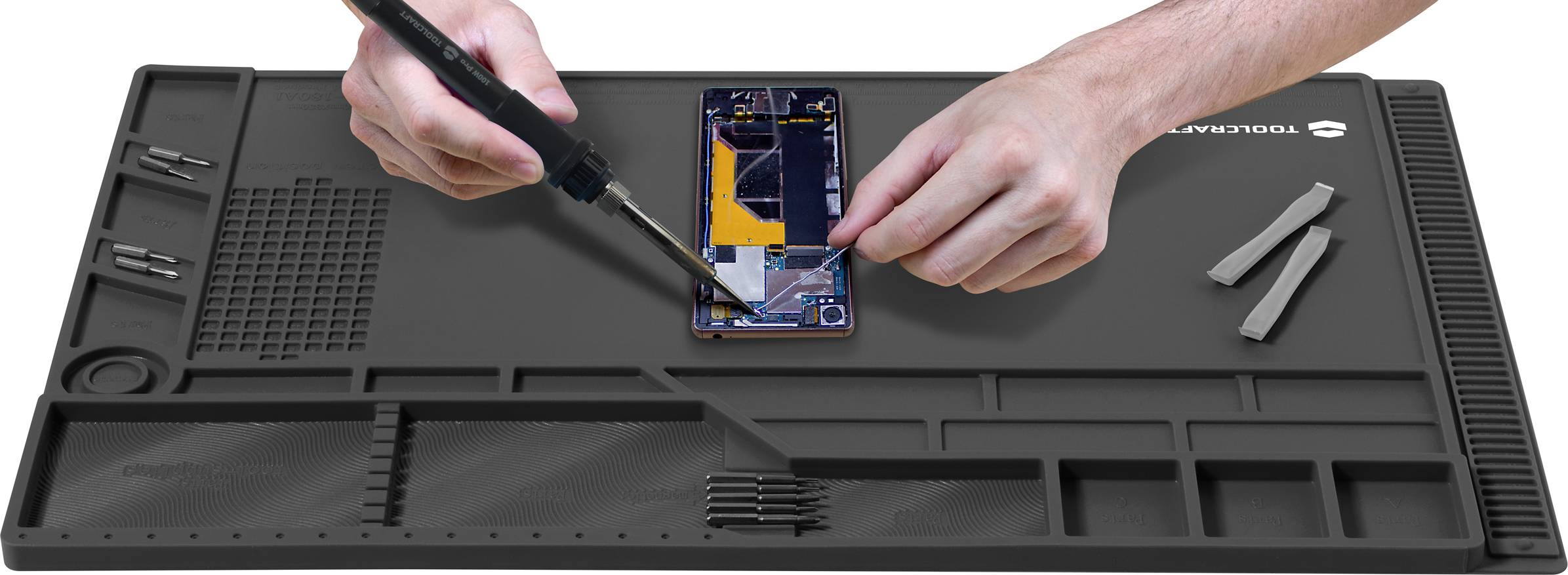 TOOLCRAFT Ablage (L x B x H) 550 x 350 x 11.5mm 1St.